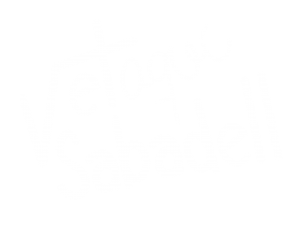 lettering Vet Aquí Sabadell